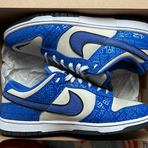 Nike | Shoes | Jackie Robinson Nike Dunks Size 5 | Poshmark display picture 3